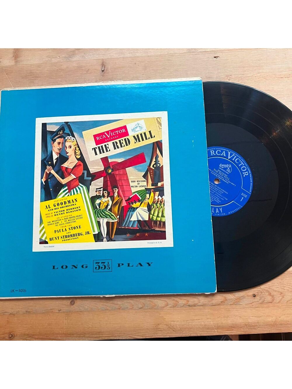 Al Goodman and his Orchestra - The Red Mill 33rpm VG+ VR17